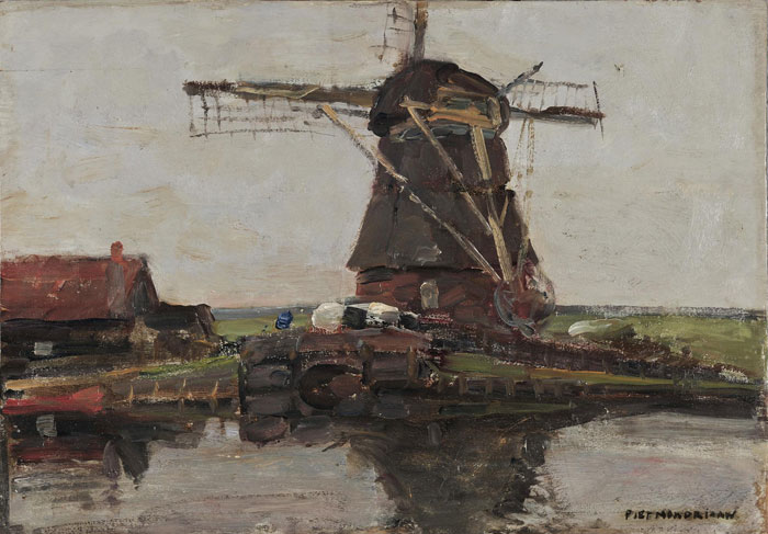 Stammer Windmill By Piet Mondrian