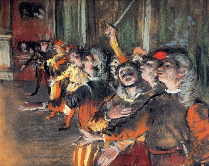 Les Choristes By Edgar Degas