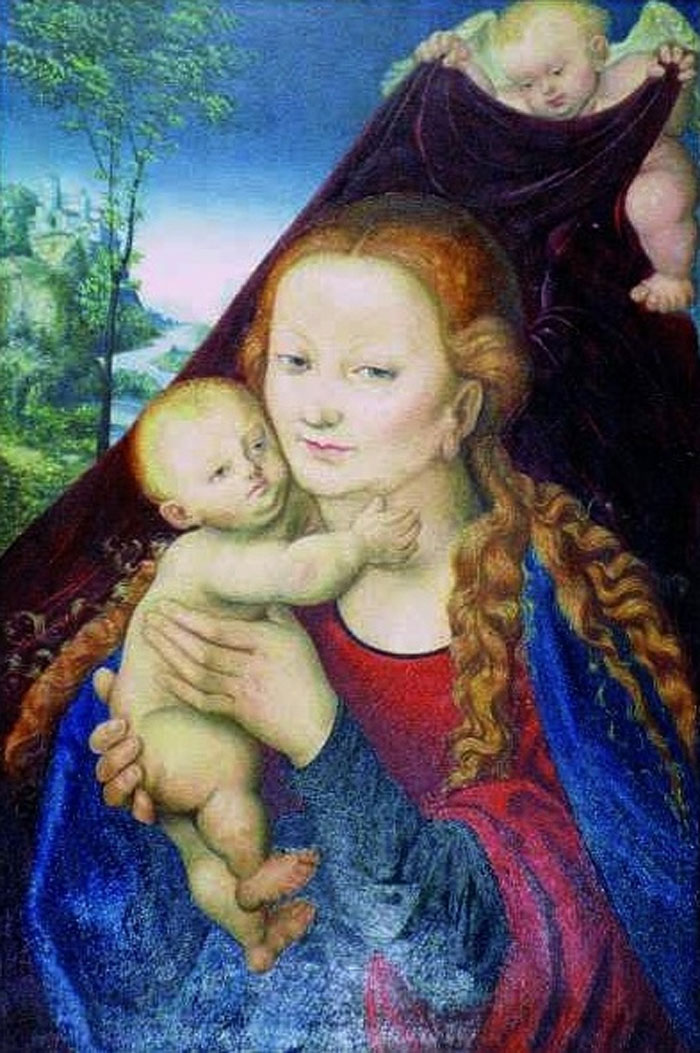 Sulmierzyce Madonna By Lucas Cranach The Elder