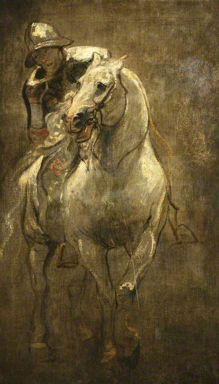 A Soldier On Horseback By Anthony Van Dyck