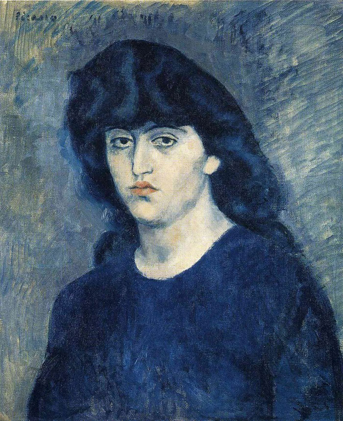 Portrait Of Suzanne Bloch By Pablo Picasso
