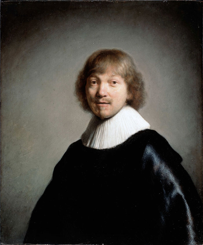 Portrait Of Jacob De Gheyn III By Rembrandt
