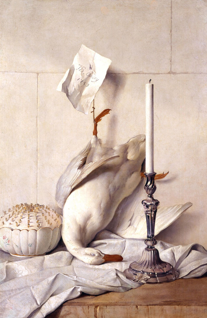The White Duck By Jean-Baptiste Oudry