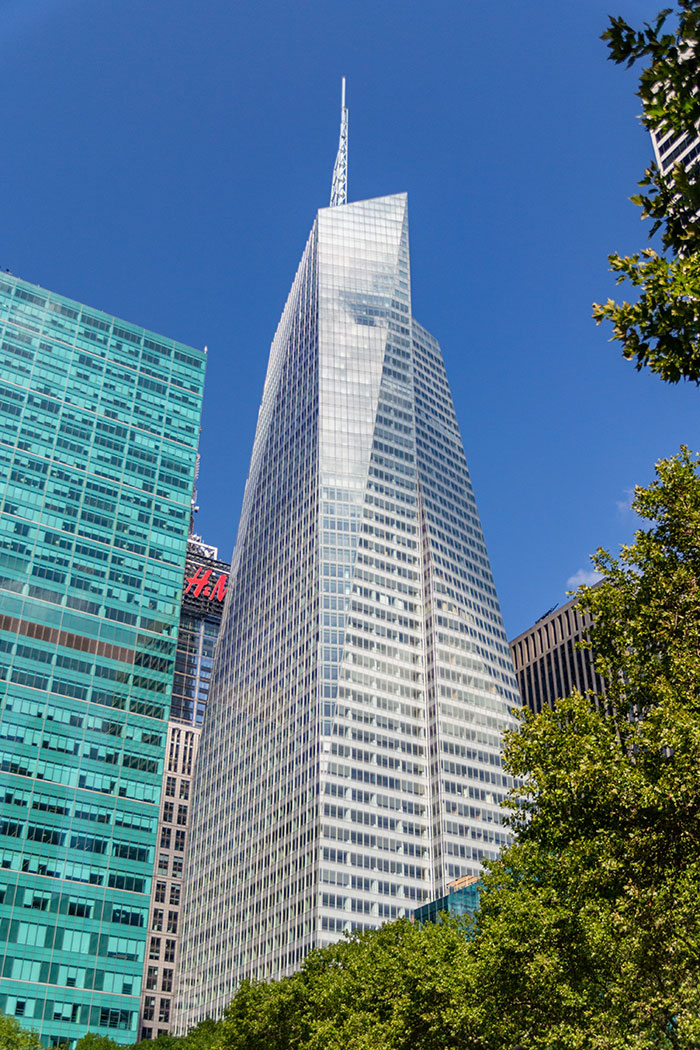 Picture of Bank Of America Tower near other buildings