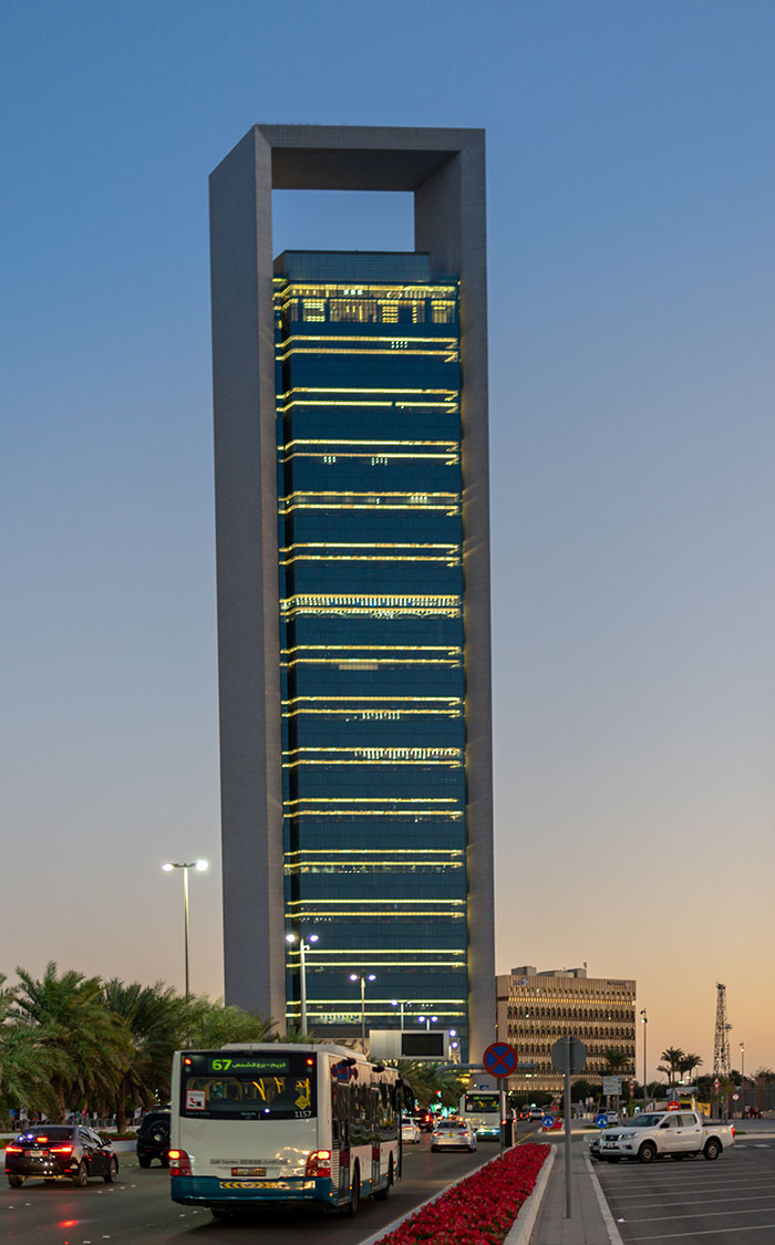 Picture of Adnoc Headquarters near other buildings