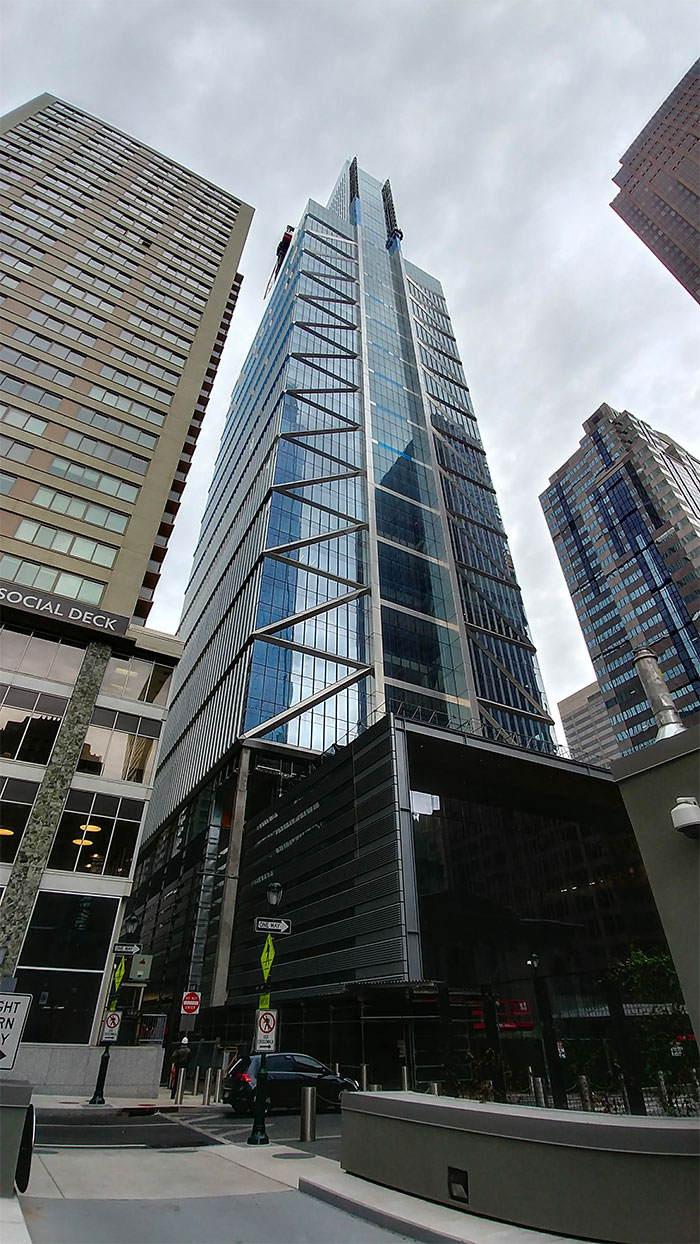 Picture of Comcast Technology Center near other buildings