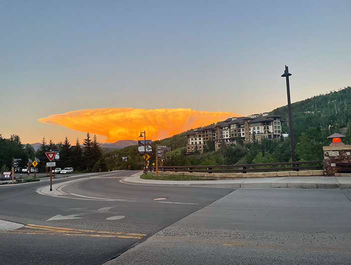 A Cloud That Looks Like An Explosion