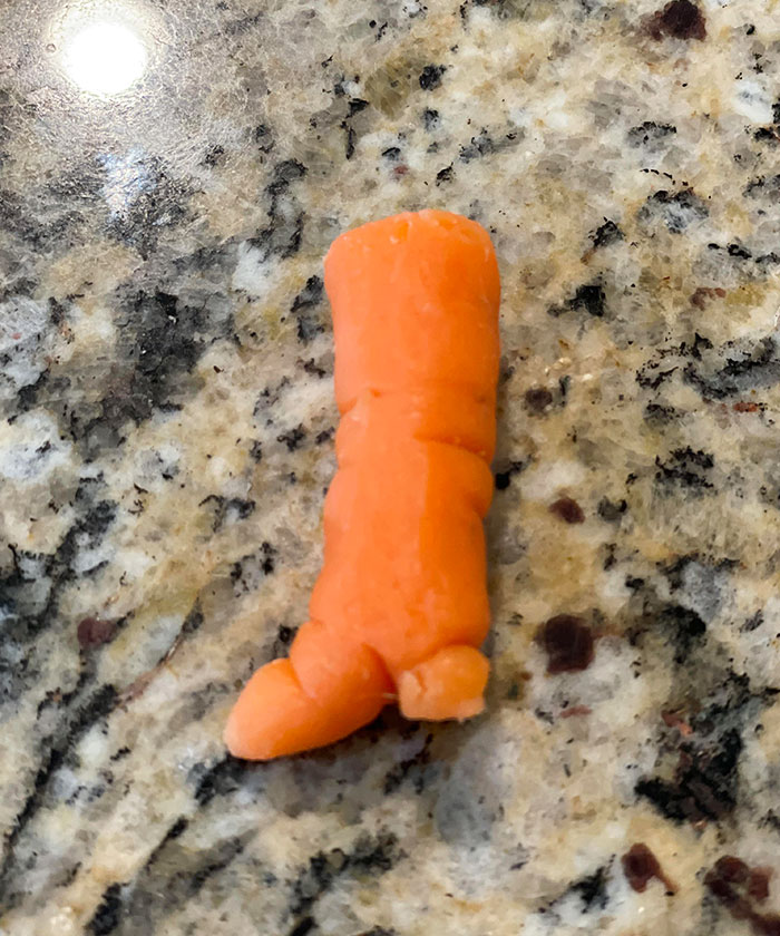 Baby Carrot Shaped Like A Boot