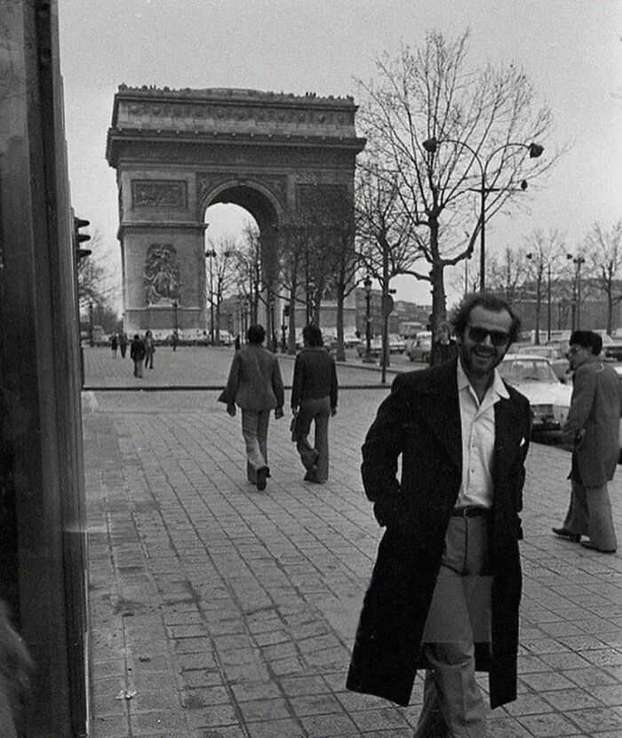 Jack Nicholson en París en 1975
