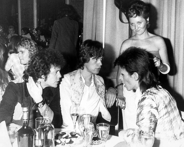 Lou Reed, Mick Jagger And David Bowie