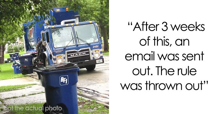 HOA Makes Homeowners Put Their Trash Cans Out At Specific Time, Regret It When They Maliciously Comply