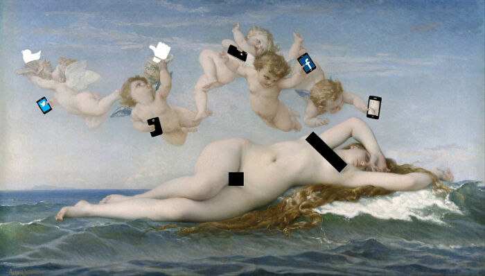 "Hot Issue" Based On "The Birth Of Venus" By Alexandre Cabanel (1863)
