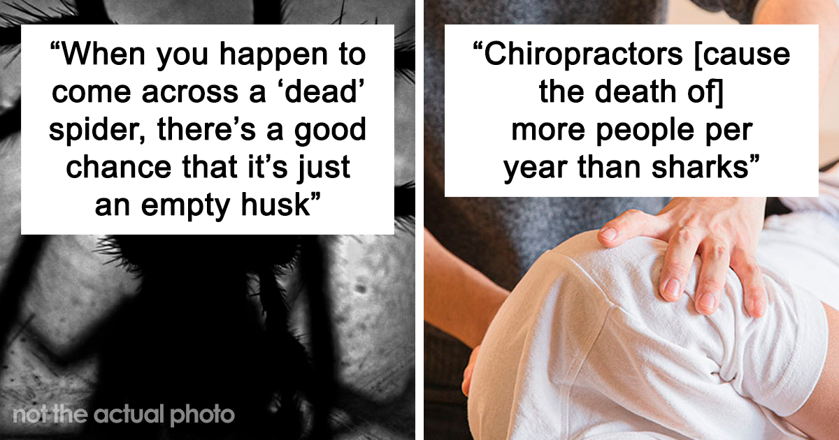 People Share 79 Random Disturbing Facts They Know For Whatever Reason - Bored Panda