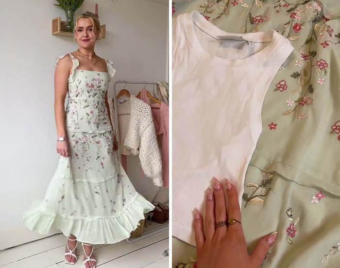 “Totally Not Appropriate For A Wedding”: TikToker Faces Backlash Over A Wedding Guest Dress, Netizens Say It’s “Basically White”