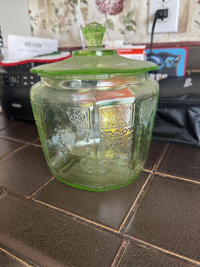 Beginning The Process Of Cleaning Out My Mom’s House After Her Passing In January. I Remember This Cookie Jar Well From My Childhood. I Think Its Next Home Will Be With My 24 Year Old Son