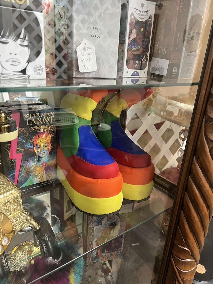 Rainbow Brite Boots Spotted In Riverside, Ca At The Galleria Near Mission Inn