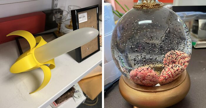 50 Random And Unhinged Things People Gave To Charity Shops That Confused Or Cracked Buyers Up