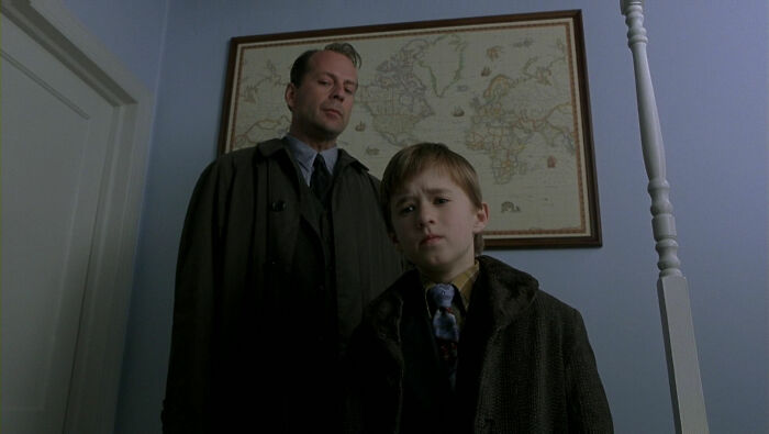 Bruce Willis As Malcolm Crowe In "The Sixth Sense" Earned $115 Million