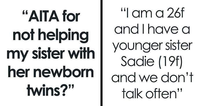 Woman Feels Bad For Refusing To Give Up A Life She’s Built Abroad To Help Her Sister With Twins, Asks If She’s Wrong