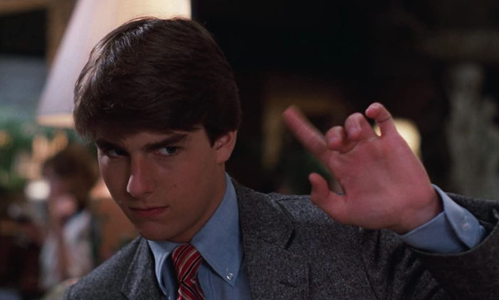 Tom Cruise In "Risky Business"