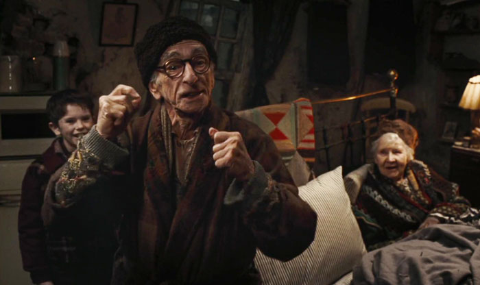 Grandpa Joe From "Charlie And The Chocolate Factory"