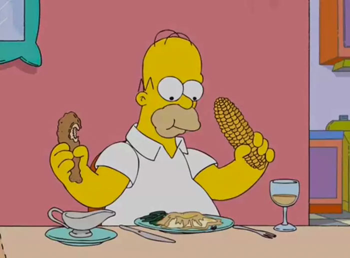 Homer Simpson From "The Simpsons"