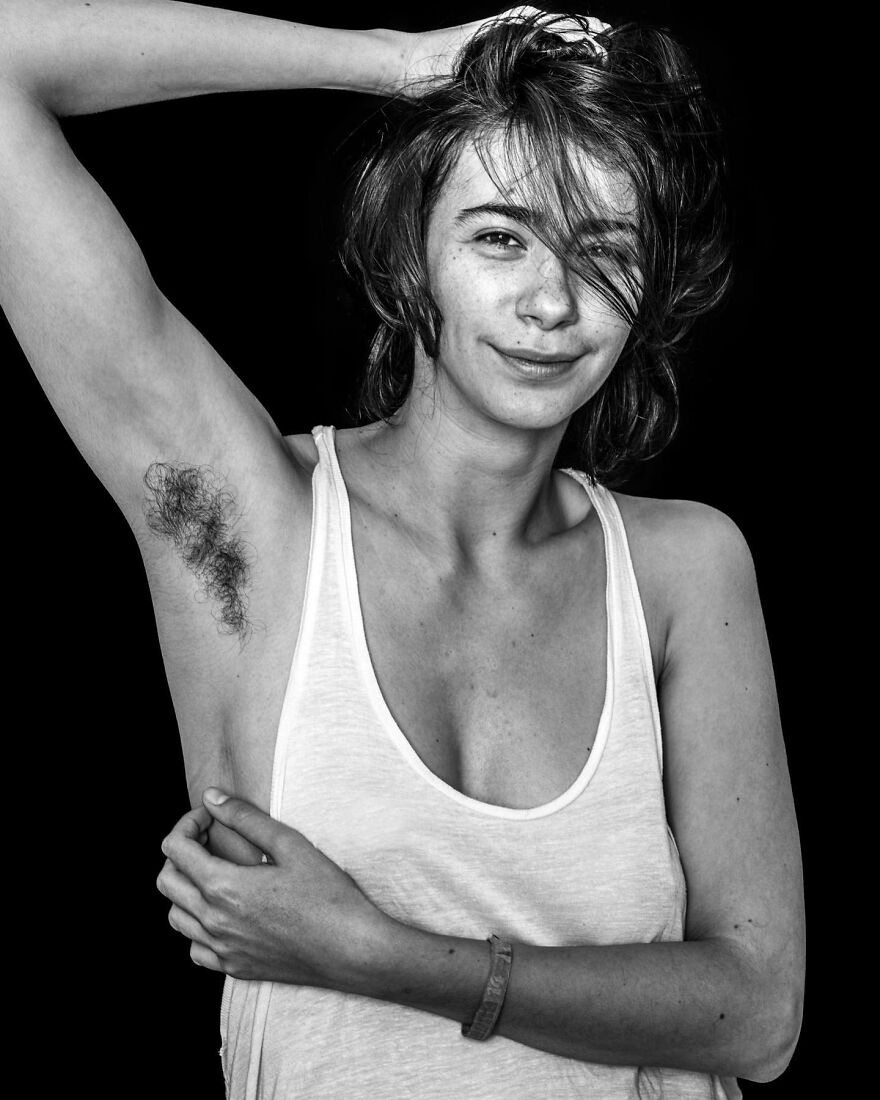 "Natural Beauty” Photo Series Challenges Restricting Female Body Hair Standards (33 Pics)