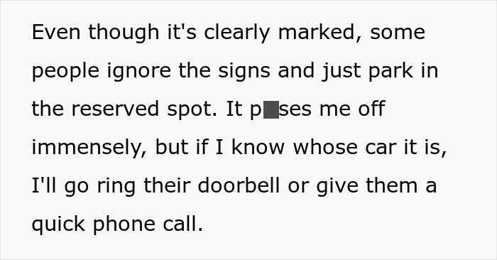 Neighbors Keep Parking In This Person’s Specially Reserved Spot, They Lose Patience And Call The Cops Neighbors Keep Parking In This Person’s Specially Reserved Spot, They Lose Patience And Call The Cops
