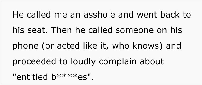 Woman On An Almost Empty Train Gets Labeled A Jerk By A Man For Refusing To Move Her Stuff So He Could Sit Next To Her For The Second Time