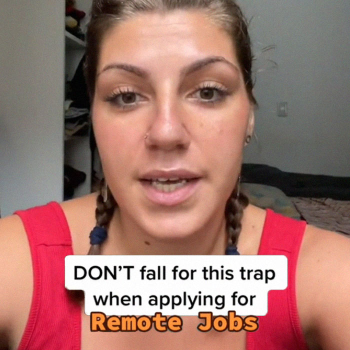 "Watch Out For This Trap": Woman Shares What Companies Don't Tell You When You Apply To Work From Home "Watch Out For This Trap": Woman Shares What Companies Don't Tell You When You Apply To Work From Home
