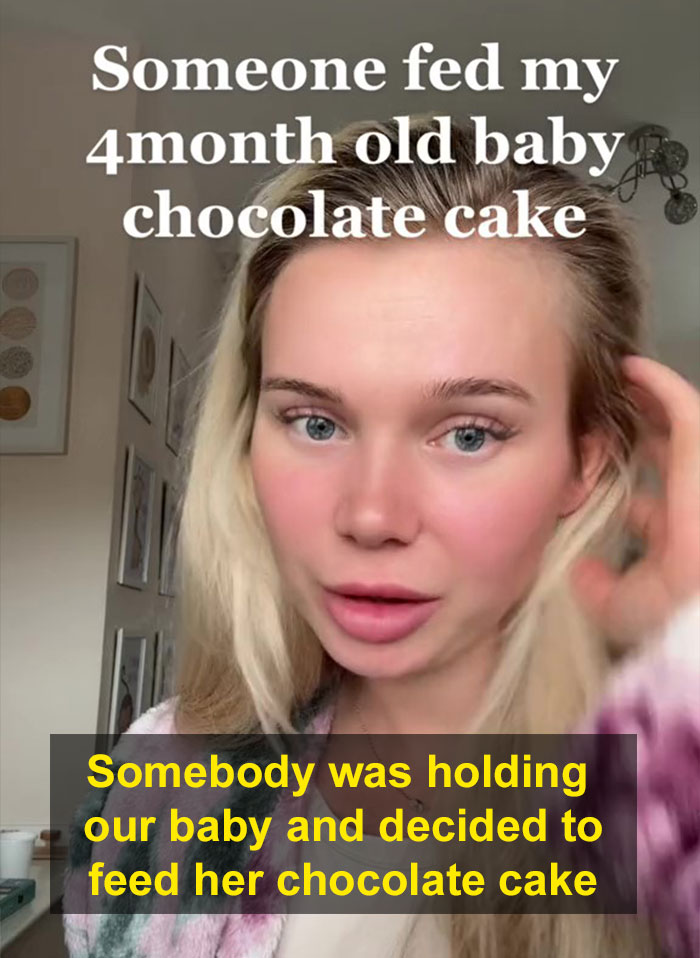 “I Grabbed My Baby, Stormed Out Of The House, Haven't Spoken To This Person Since”: Mom Is Furious After Somebody Gave Her 4-Month-old Baby Chocolate Cake
