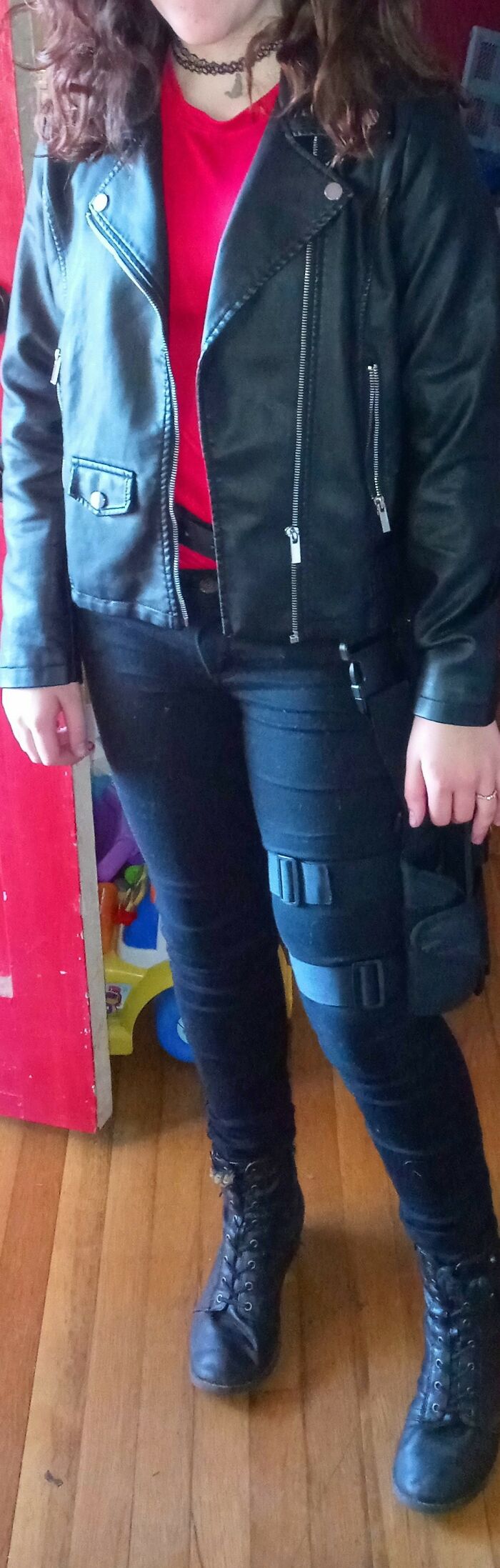 Black Widow Halloween Costume From Avengers In The Helicarrier