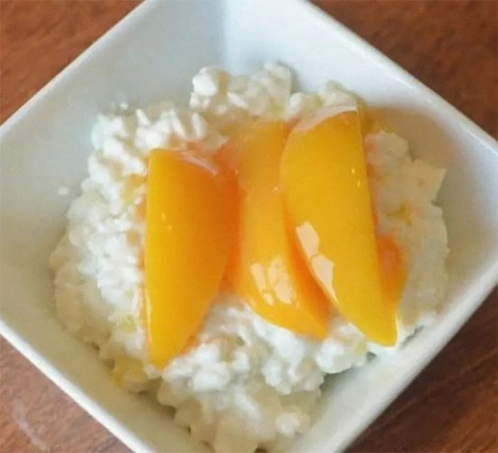 Did You Eat Cottage Cheese And Canned Peaches? I Still Do Today