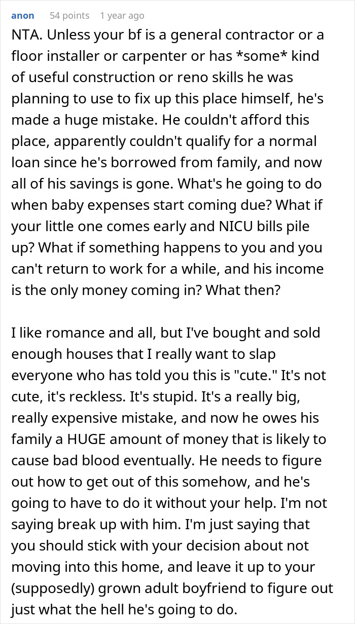 Boyfriend Surprises His Pregnant Girlfriend With A House She Absolutely Hates, She Says He Can Live There By Himself, Drama Ensues