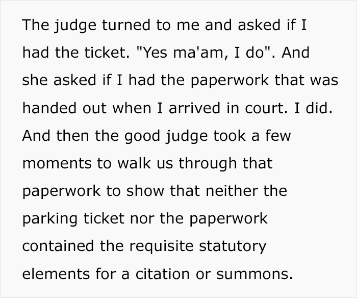 "We Don't Have To Tell You": Guy Goes To Court To Prove Every Parking Ticket His City Wrote Is Wrong "We Don't Have To Tell You": Guy Goes To Court To Prove Every Parking Ticket His City Wrote Is Wrong