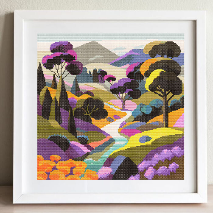 15 Colorful And Unusual Cross Stitch Patterns