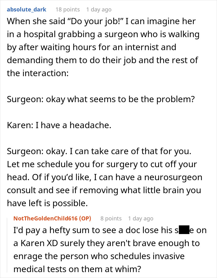 Karen Tries To Intimidate Worker, Demanding They “Do Their Job” And Help Her, So They Maliciously Comply Karen Tries To Intimidate Worker, Demanding They “Do Their Job” And Help Her, So They Maliciously Comply