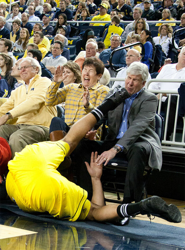 Governor Of Michigan, Rick Snyder, Getting Kicked In The Face