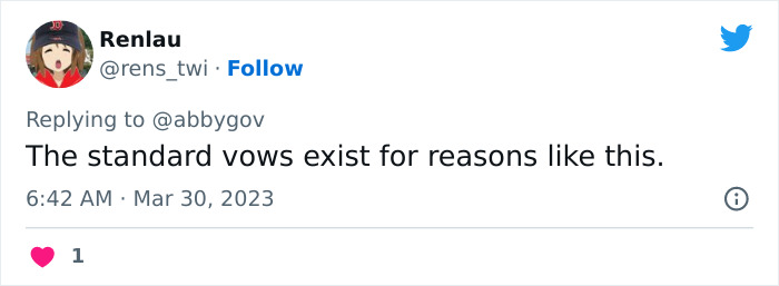 “Throw The Whole Man Out”: People’s Reaction To Dude’s Wedding Vows “Throw The Whole Man Out”: People’s Reaction To Dude’s Wedding Vows