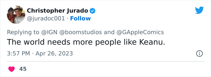 Keanu Reeves Shows The World That Fame Doesn't Cost Kindness After The Cutest Interaction With 9 Y.O. Fan Keanu Reeves Shows The World That Fame Doesn't Cost Kindness After The Cutest Interaction With 9 Y.O. Fan