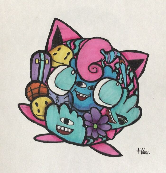 I Made These Artworks Inspired By Other Marker Creators