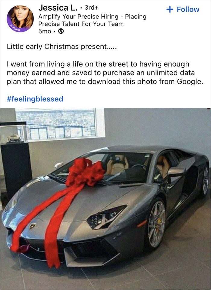 Linkedin Is Entirely Something Else