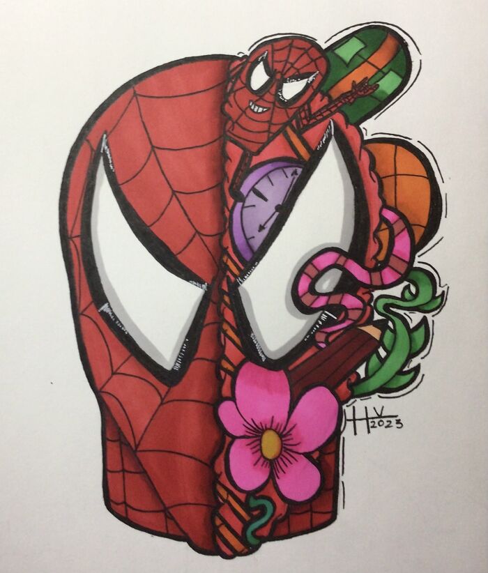 I Made These Artworks Inspired By Other Marker Creators