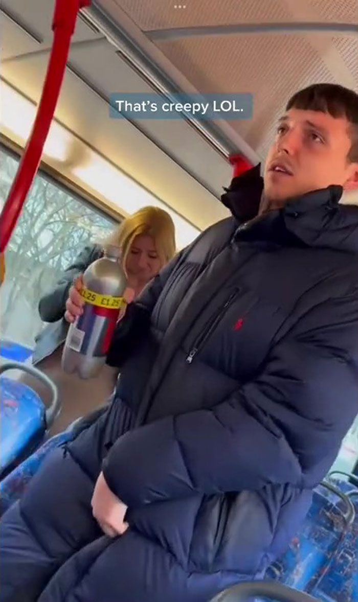 Woman Defended By Fellow Passengers After Random Guy Tries To Sit Next To Her On Empty Bus