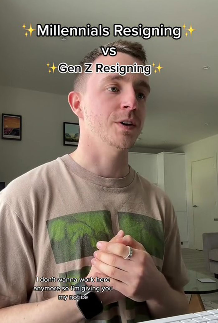 People Are Cracking Up At This Lawyer's Parody Of How Differently Millennials And Gen Z'ers Resign From Their Jobs People Are Cracking Up At This Lawyer's Parody Of How Differently Millennials And Gen Z'ers Resign From Their Jobs