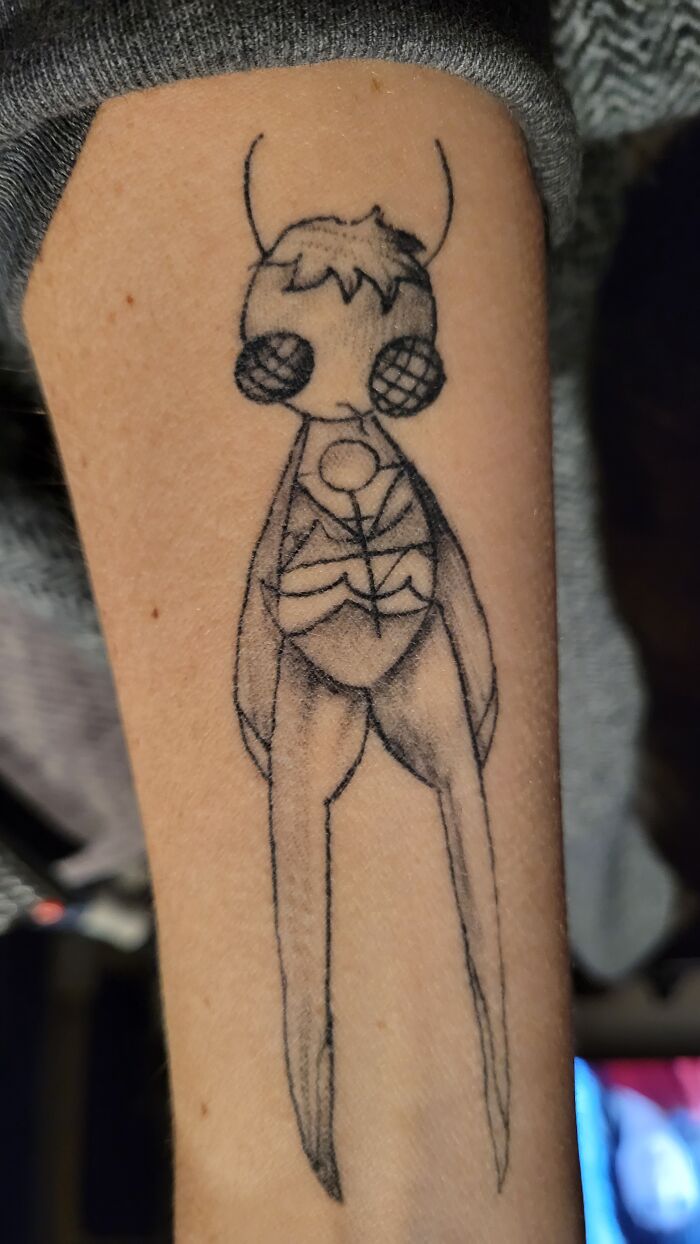 My Right Arm Is Dedicated To My Daughter's Art. I Get A New One Every Couple Years. This Is The Most Recent. It's Missing A Couple Small Details, But I Love Her Style So Much