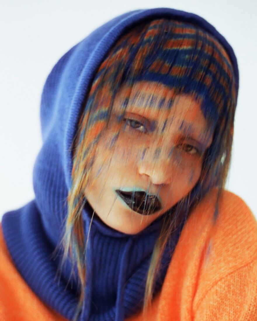 Hairdresser Uses Her Clients' Heads As A Canvas And The Result Is Incredible