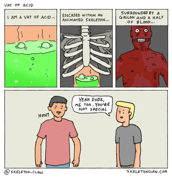 27 New Cracked Wild Yet Hilarious Comics By ‘Skeleton Claw’