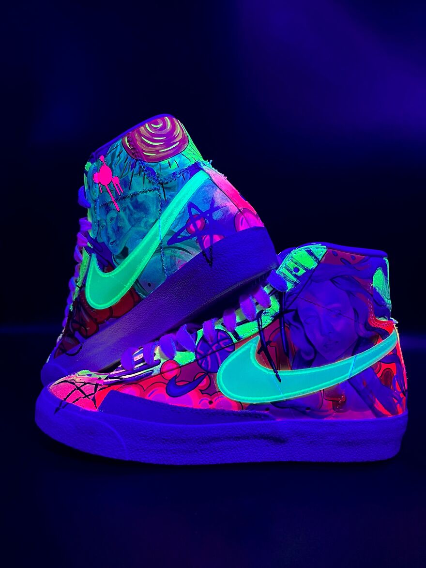 Sneakers Are My Canvas, And Here Are Designs That I Made Sneakers Are My Canvas, And Here Are Designs That I Made