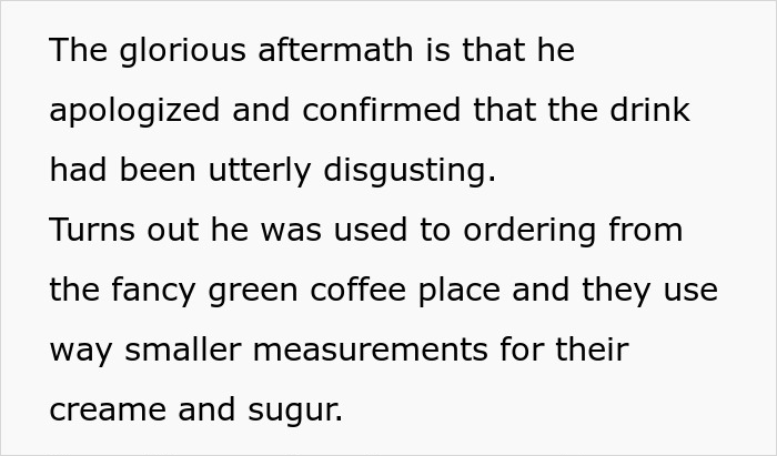 "Did I Stutter?": Rude Biker Orders A Special Drink Without Listening To The Barista, Regrets Ever Getting It "Did I Stutter?": Rude Biker Orders A Special Drink Without Listening To The Barista, Regrets Ever Getting It